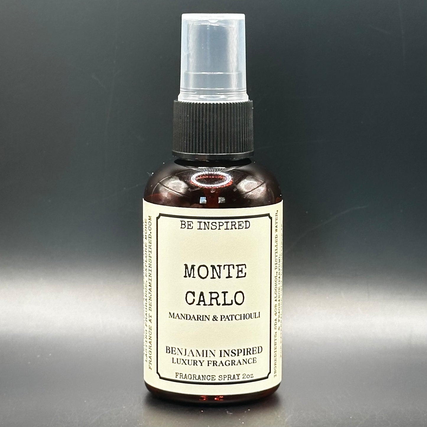 Monte Carlo Fragrance Spray (Mandarin & Patchouli)