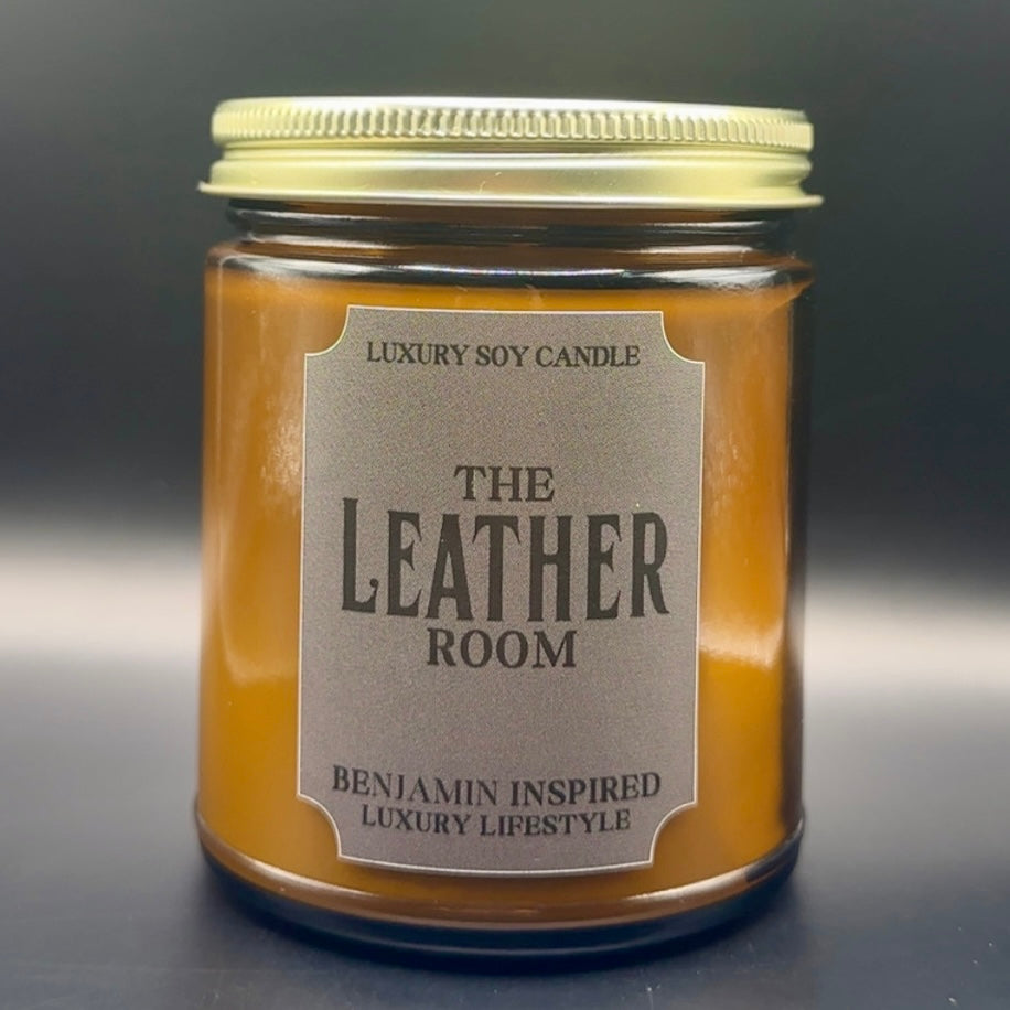 The Leather Room Luxury Candle