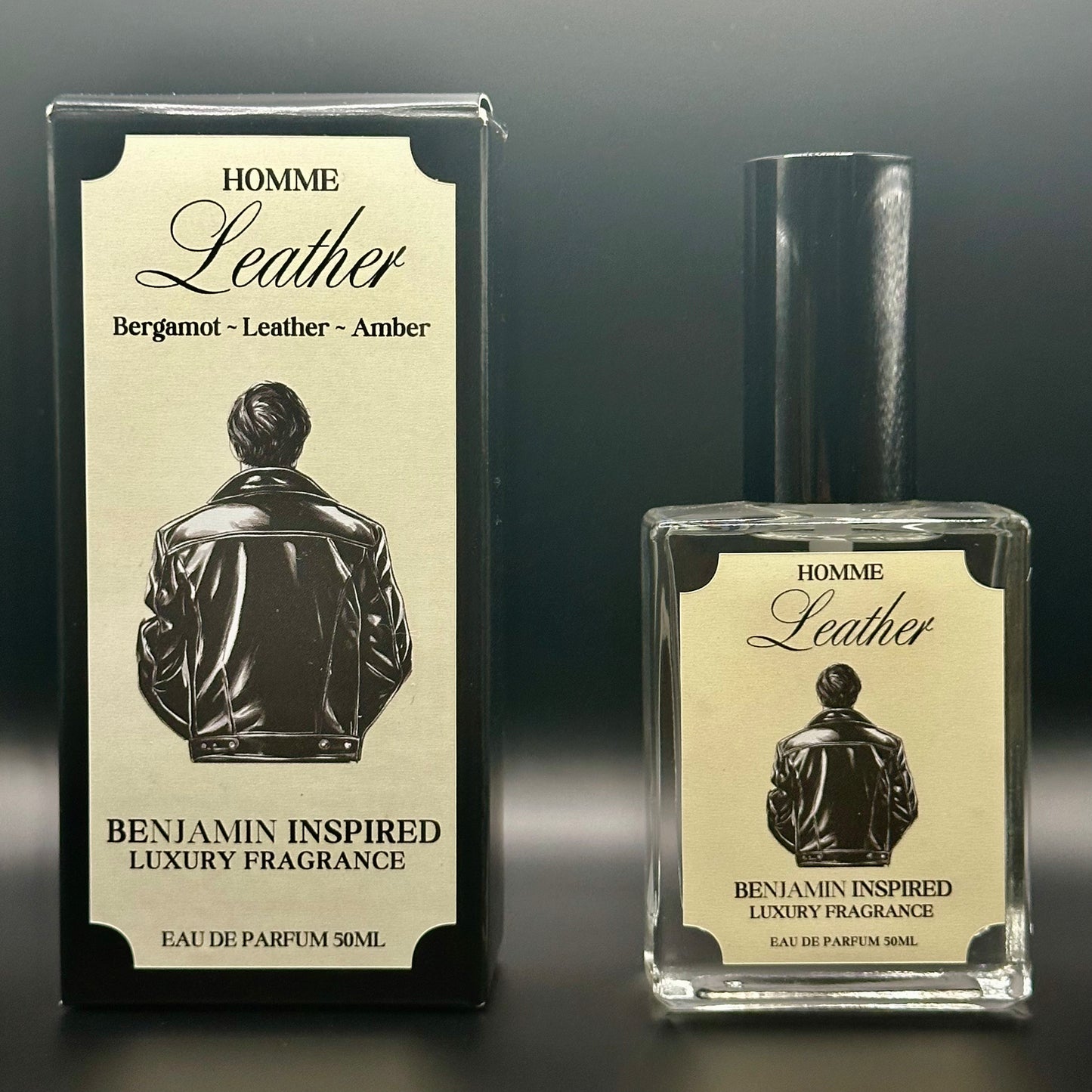 Homme Leather Fragrance (Inspired by a high end leather jacket)