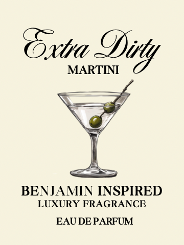 Extra Dirty Martini Fragrance (Inspired by sipping on a martini in a classy speakeasy)