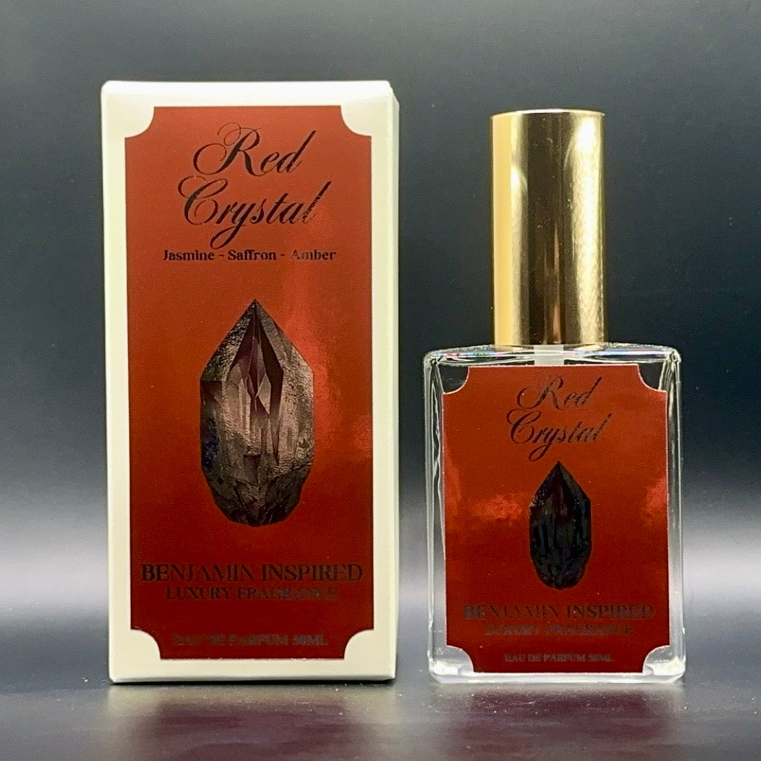 Red Crystal Fragrance (Inspired by Baccarat Rouge: jasmine & amber)