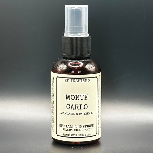 Monte Carlo Fragrance Spray (Mandarin & Patchouli)