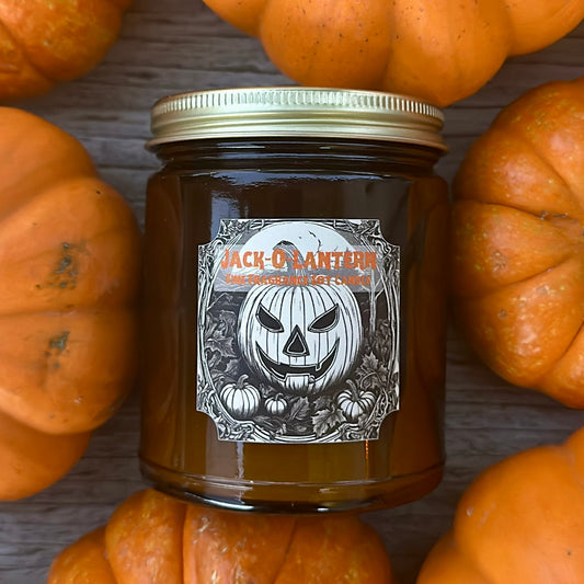 Jack O Lantern Scented Soy Candle