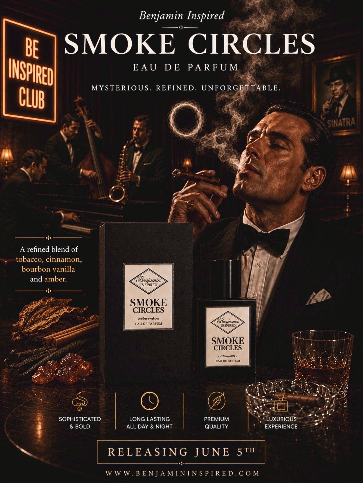 Smoke Circles Cologne EDP 1oz